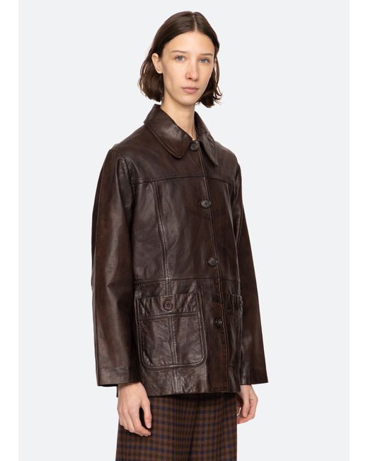 Sea Brown Lenoir Jacket