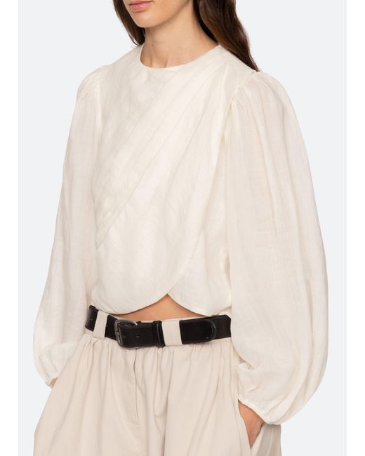 Sea Natural Solene L/s Top