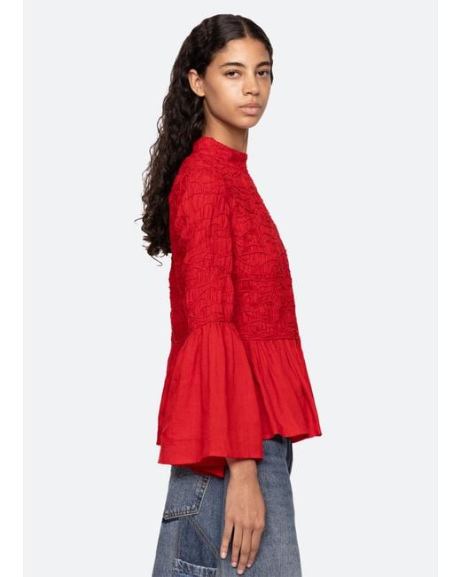 Sea Red Imogen L/s Top