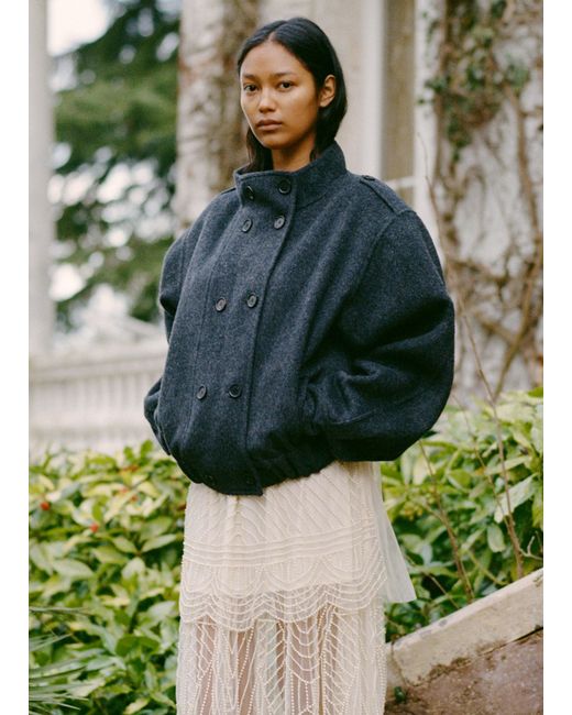 Sea Black Lona Jacket