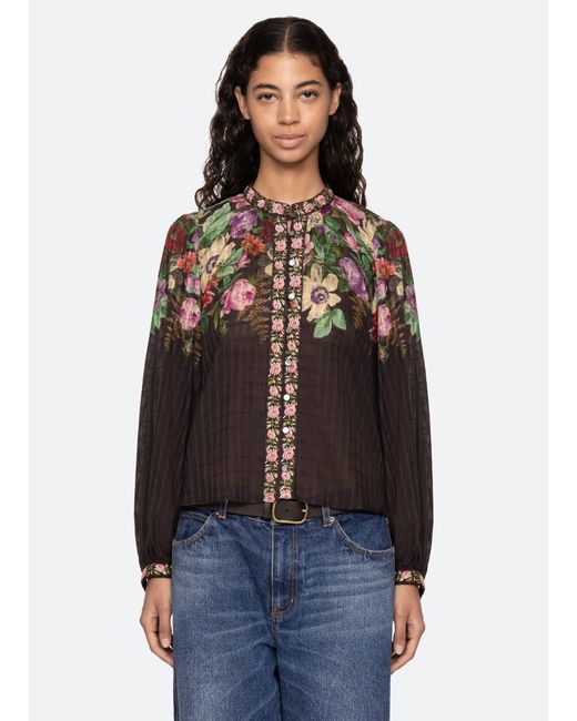 Sea Blue Viktoria Top