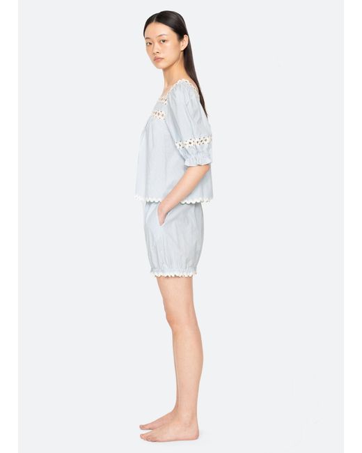 Sea White Sascha Pj Set