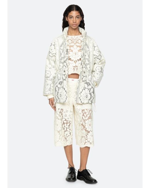 Sea White Arianna Jacket