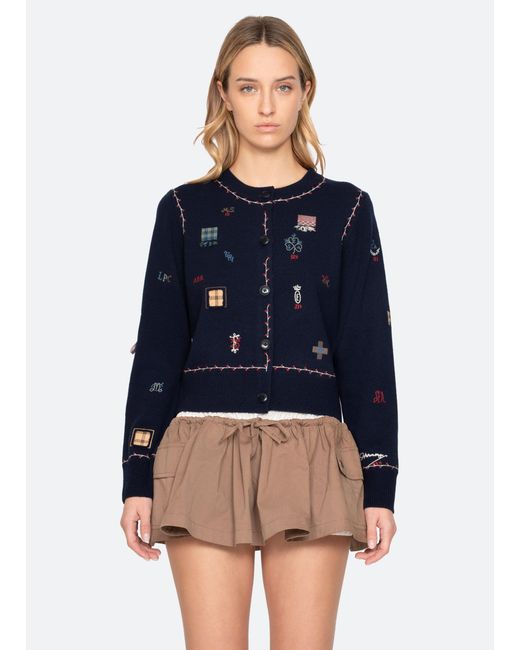 Sea Blue Claira Cardigan