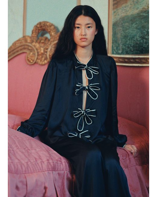 Sea Blue Marceline Pj Set