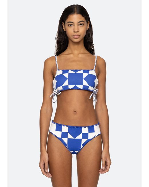 Sea Blue Tanya Bikini Top