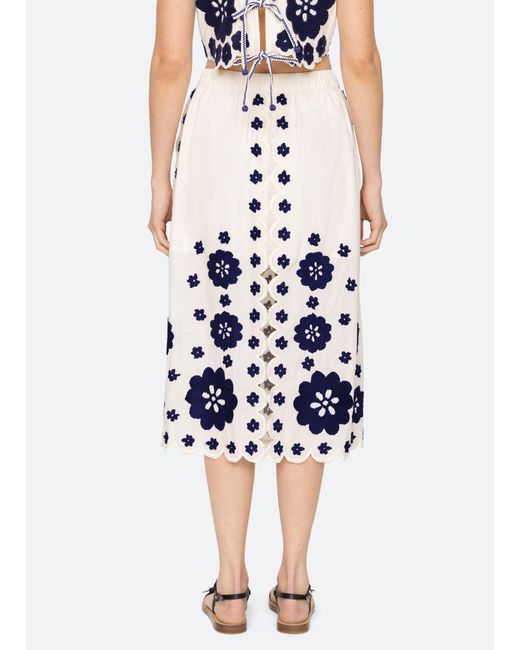 Sea Blue Catrine Skirt