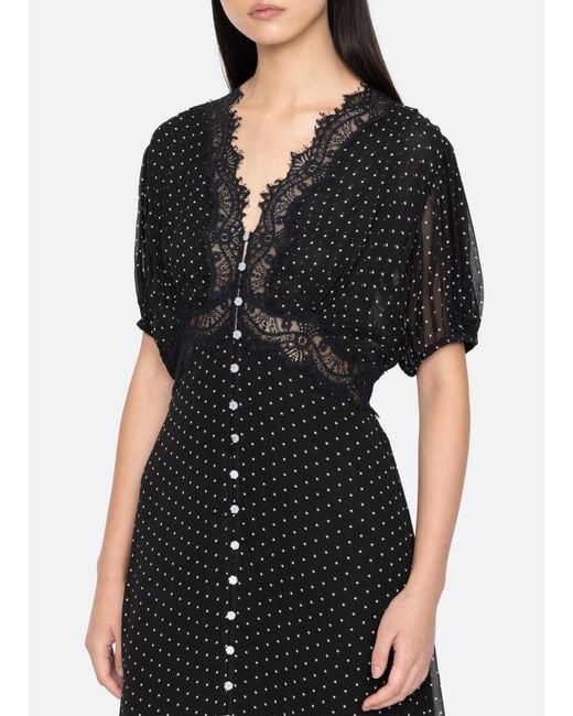 Sea Black Melody Dress