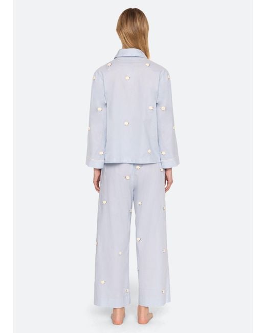 Sea Blue Sheep Pj Set