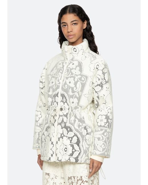 Sea White Arianna Jacket