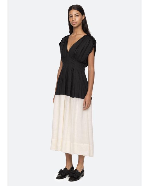Sea White Nicola Dress