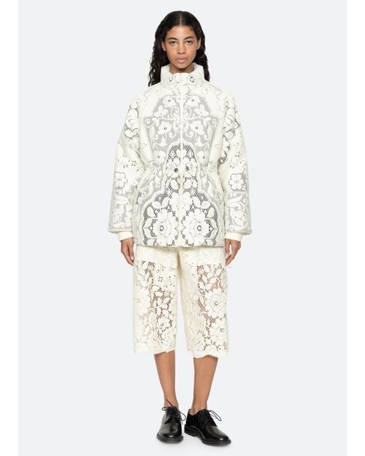 Sea White Arianna Jacket