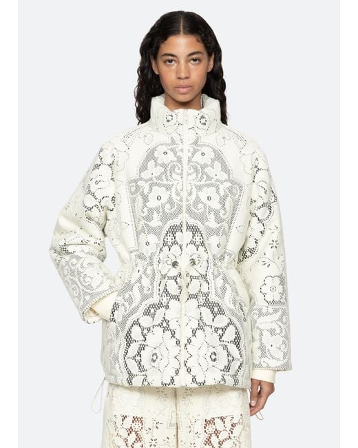 Sea White Arianna Jacket