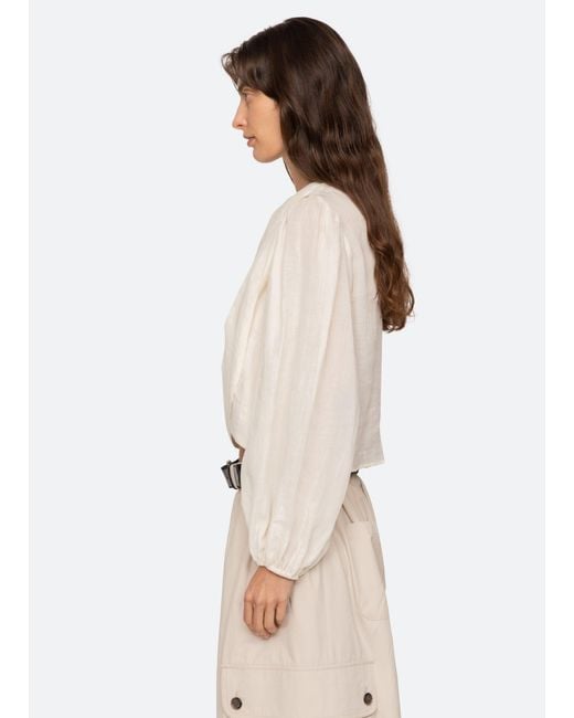 Sea Natural Solene L/s Top