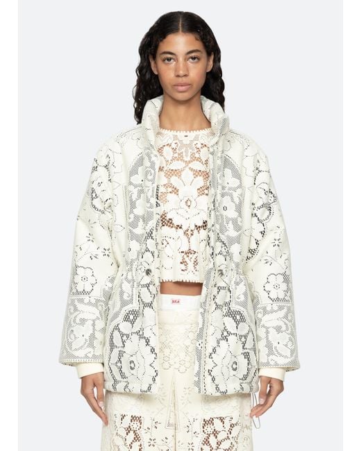 Sea White Arianna Jacket