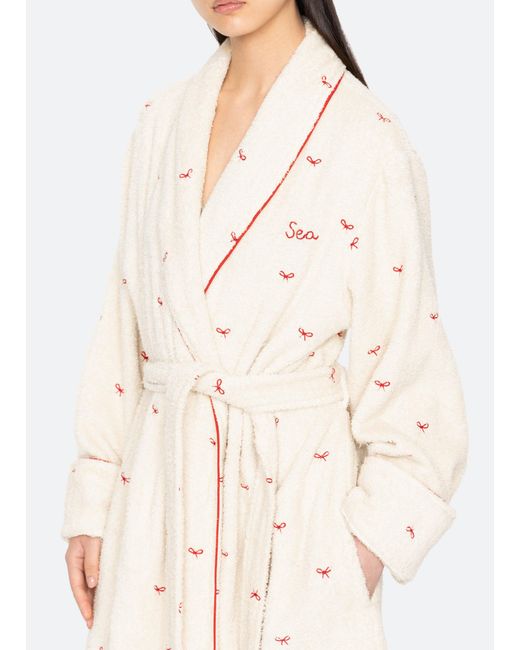 Sea White Esmee Robe