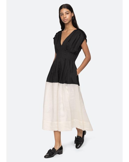 Sea White Nicola Dress
