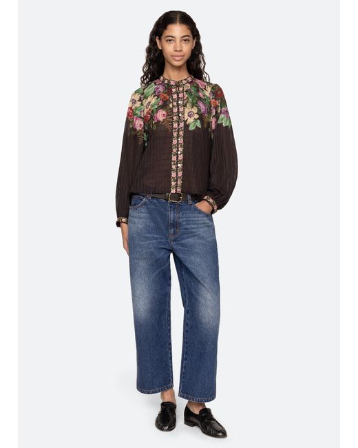 Sea Blue Viktoria Top