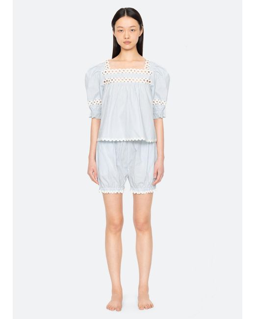 Sea White Sascha Pj Set