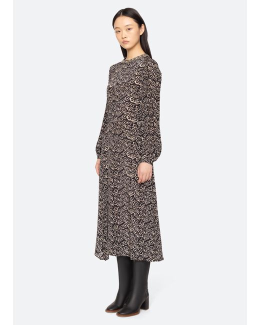 Sea Multicolor Emmeline Dress