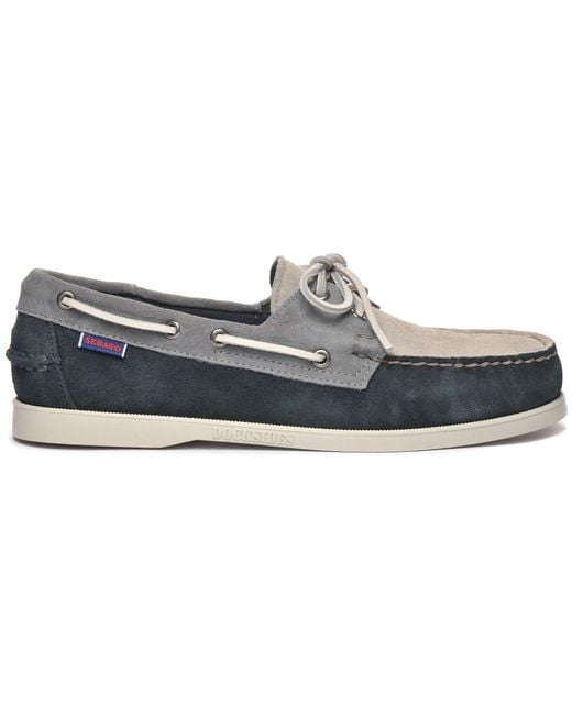 Portland Jib di Sebago in Blue da Uomo