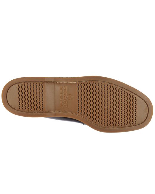 Dolphin Waxed di Sebago in Gray da Uomo