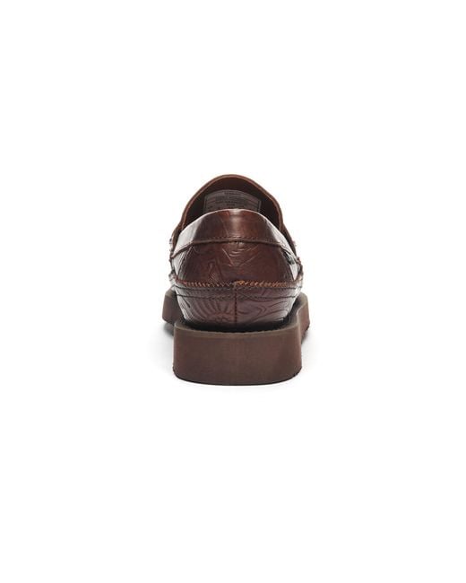 Wata Bit Mex di Sebago in Brown da Uomo