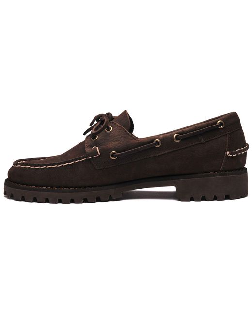 Ranger Tumbled di Sebago in Black da Uomo