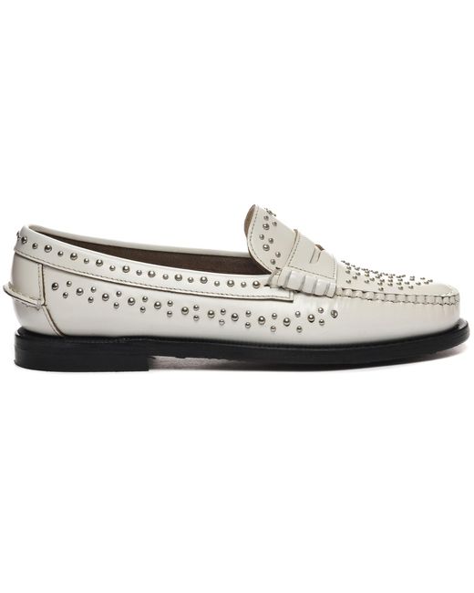Dan Studs di Sebago in White