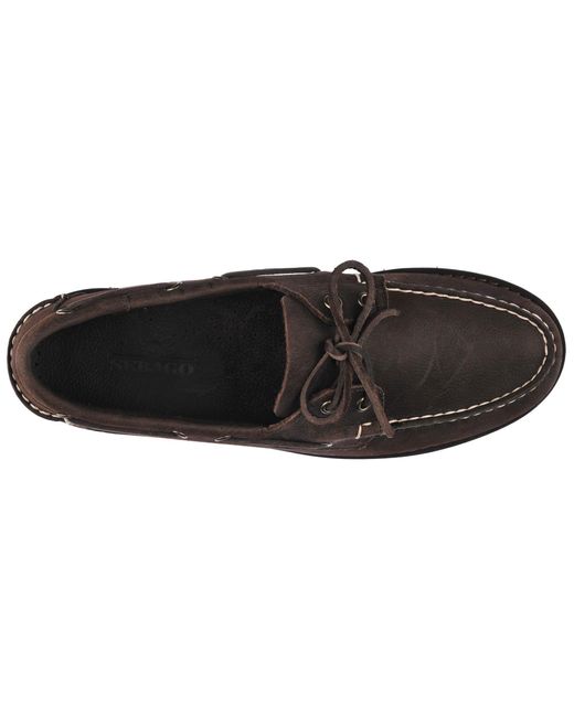 Ranger Tumbled di Sebago in Black da Uomo