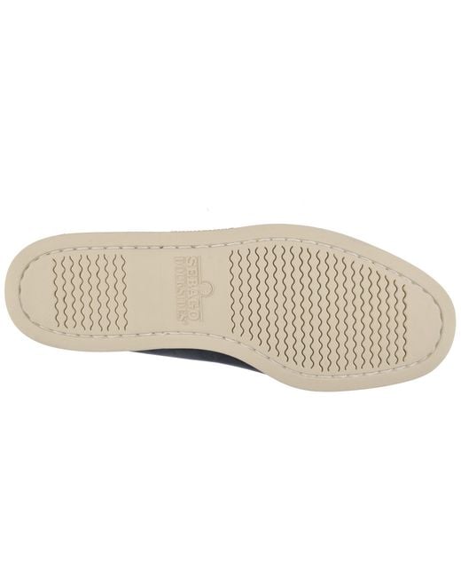 Docksides Portland Nubuck di Sebago in Blue da Uomo