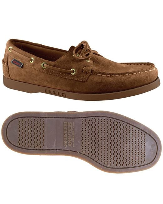 Portland Suede di Sebago in Brown da Uomo