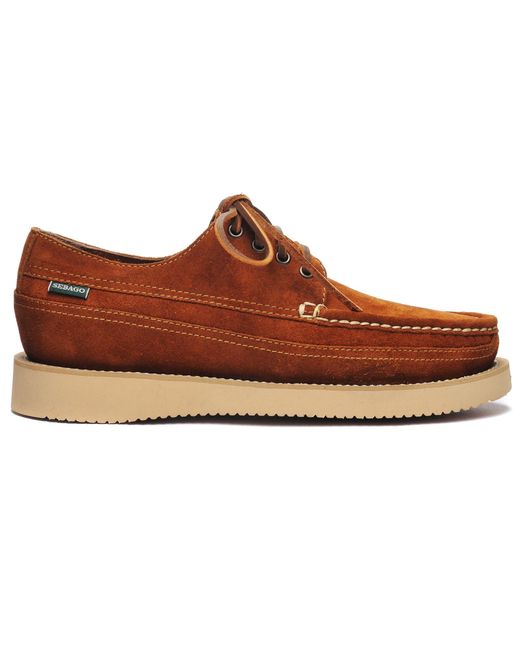 Makwa Suede di Sebago in Brown da Uomo