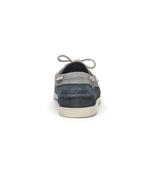 Portland Jib di Sebago in Blue da Uomo
