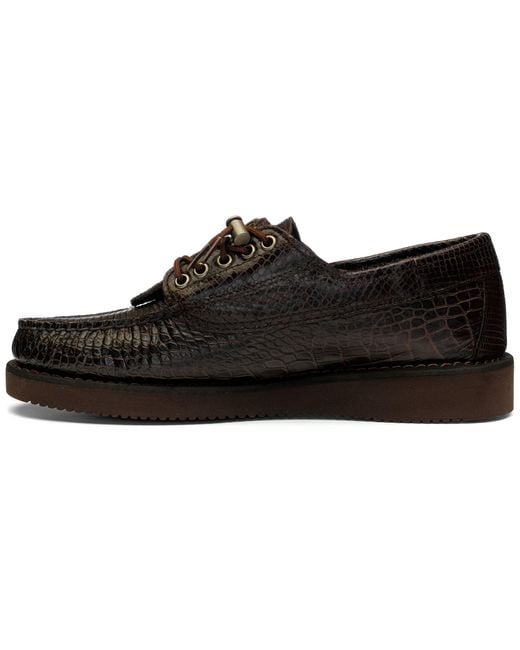 Zipperdeck Exotic di Sebago in Black da Uomo
