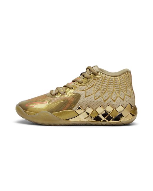 PUMA Natural Mb.01 Golden Child Basketball Shoes