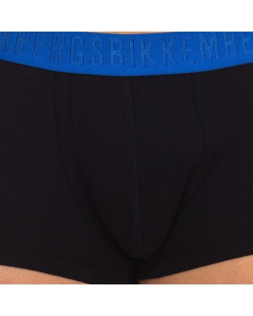 Bikkembergs Blue Pack-2 Anatomical Front Fashion Tape Boxers Bkk1Utr04Bi for men