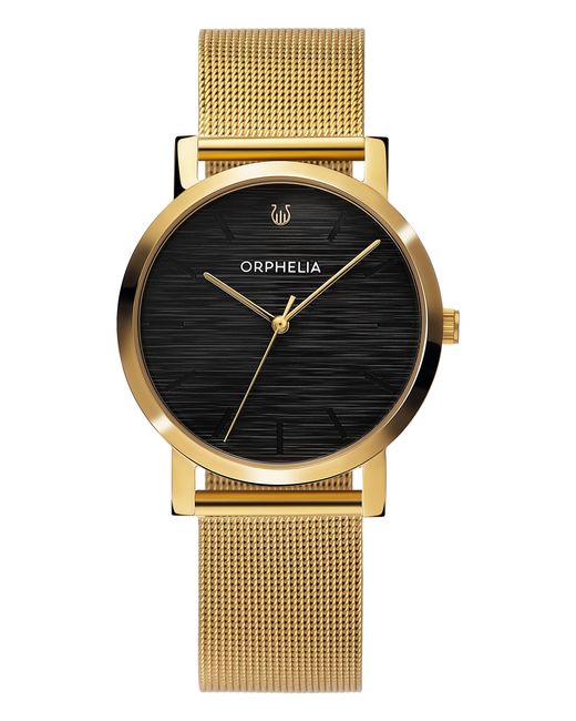 Orphelia Black Portobella Watch Or12906 Stainless Steel
