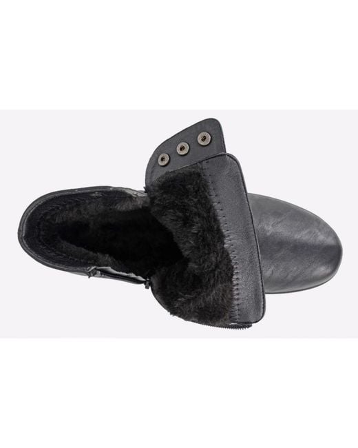 Boulevard Black Toulon Ankle Boot