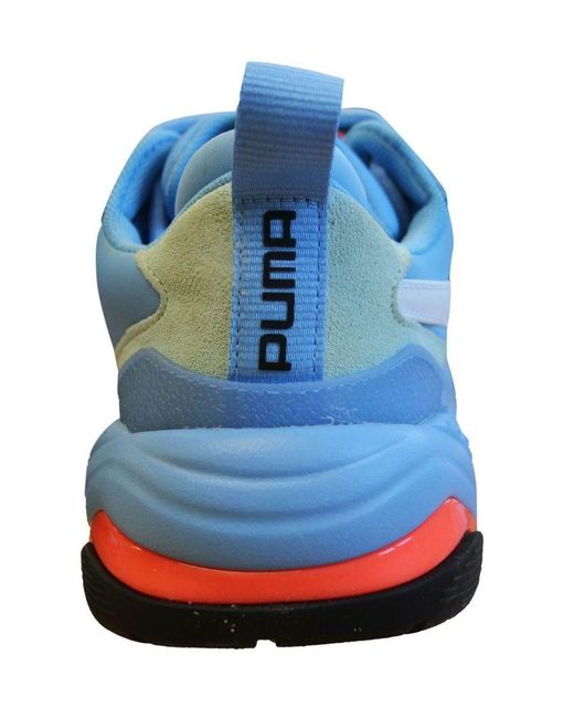 PUMA Blue Thunder Spectra Trainers Aqua Lace Up Running Shoes 367516 15 Textile for men