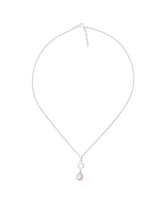 Orphelia Metallic 'Alma' 925 Sterling Chain With Pendant