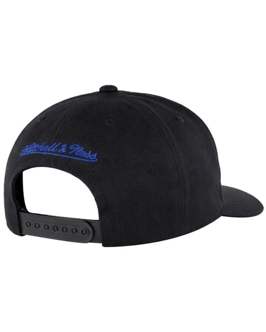 Mitchell & Ness Black Nba Golden State Warriors Circle Weald Patch Cap