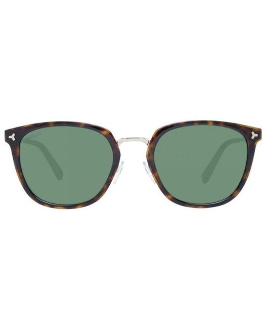 Bally Green Square Sunglasses With Metal & Plastic Frame for men