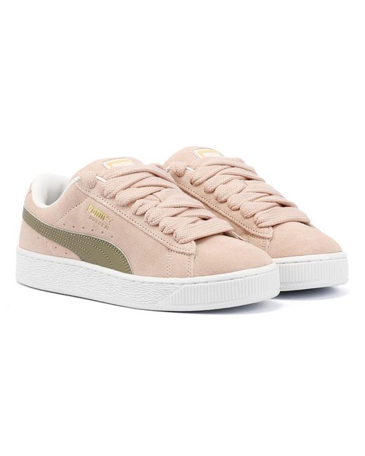 PUMA Pink Suede Classic Xxi Trainers