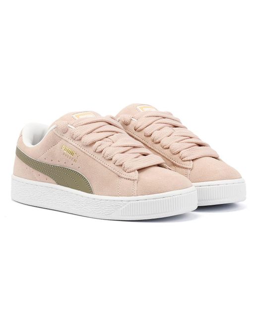 PUMA Pink Suede Classic Xxi Trainers
