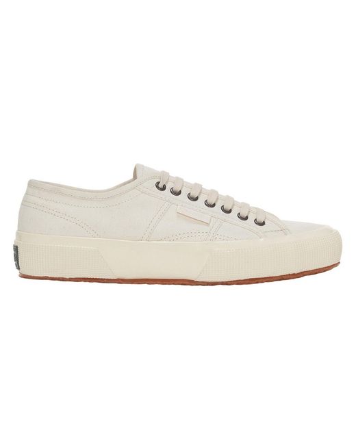 Superga White Adult 2750 Herringbone Trainers Raw/Off)