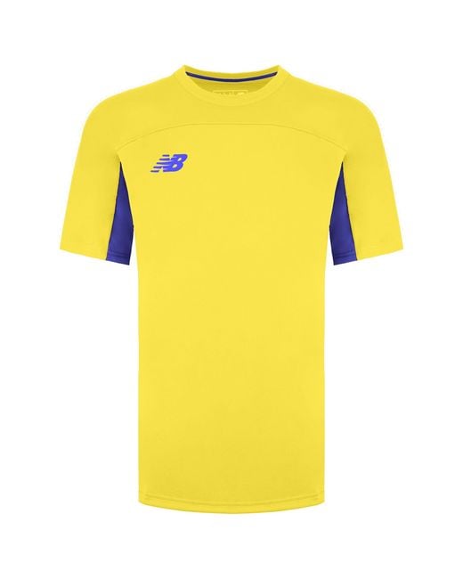 New Balance Yellow Jersey T-Shirt for men