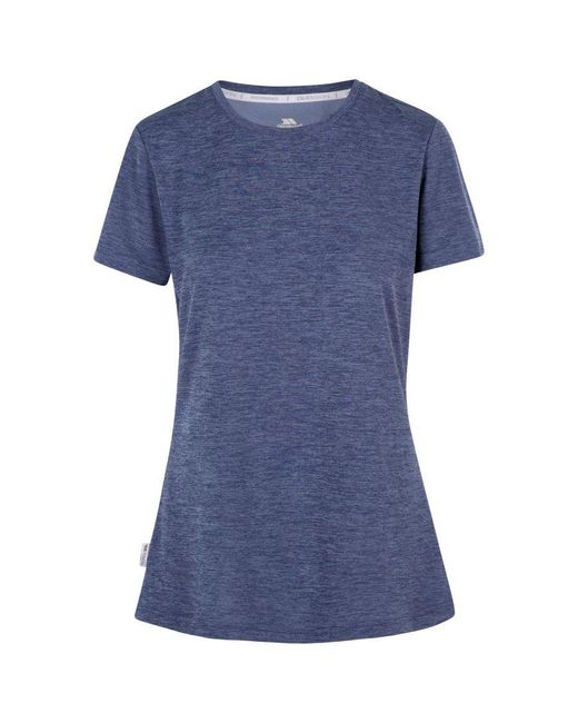 Trespass Pardon T-shirt (denim Blauw) in het Blue