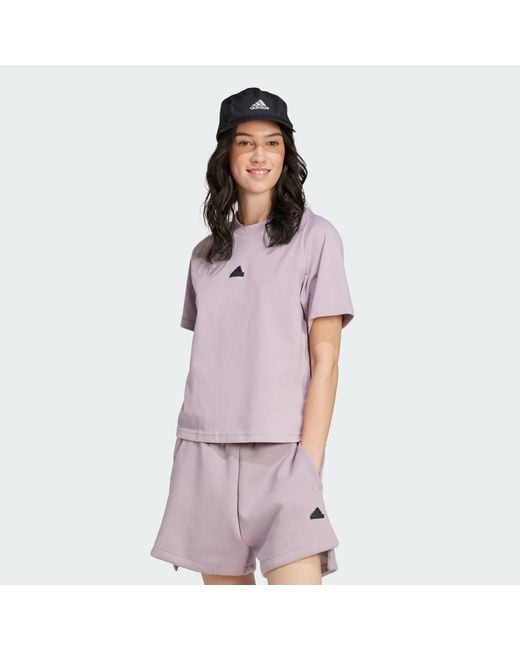 Adidas Purple Z.N.E. Tee