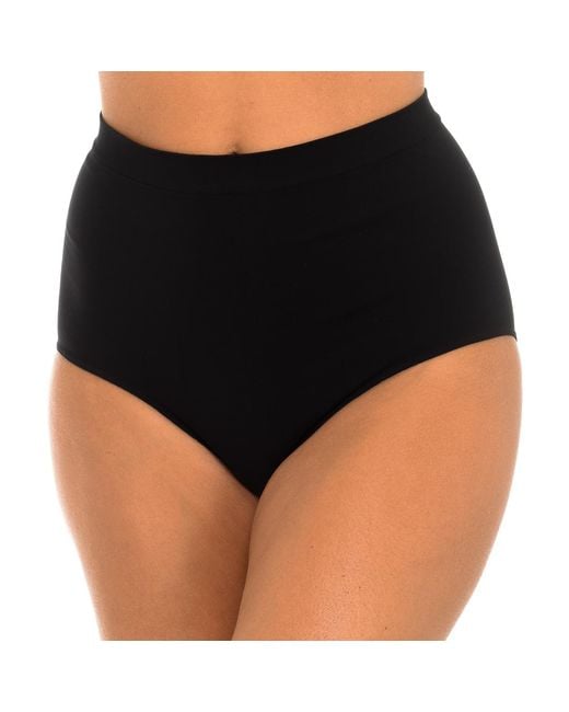 Intimidea Black Maxxi Size Seamless Culottes 310727